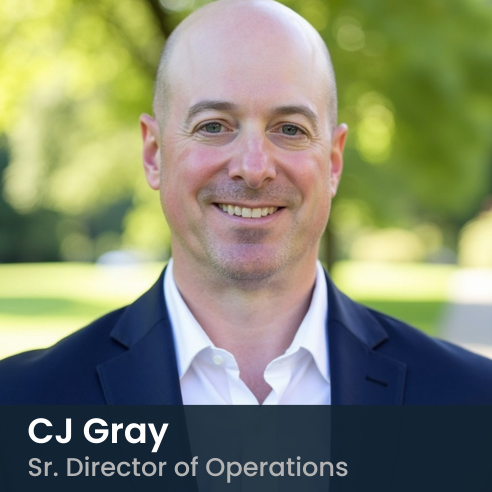 CJ Gray - Senior Director of Operations